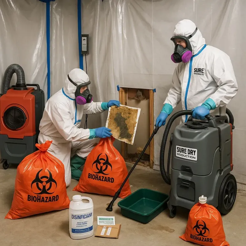 Contaminated Water Handling Protocols process in Leon, IA